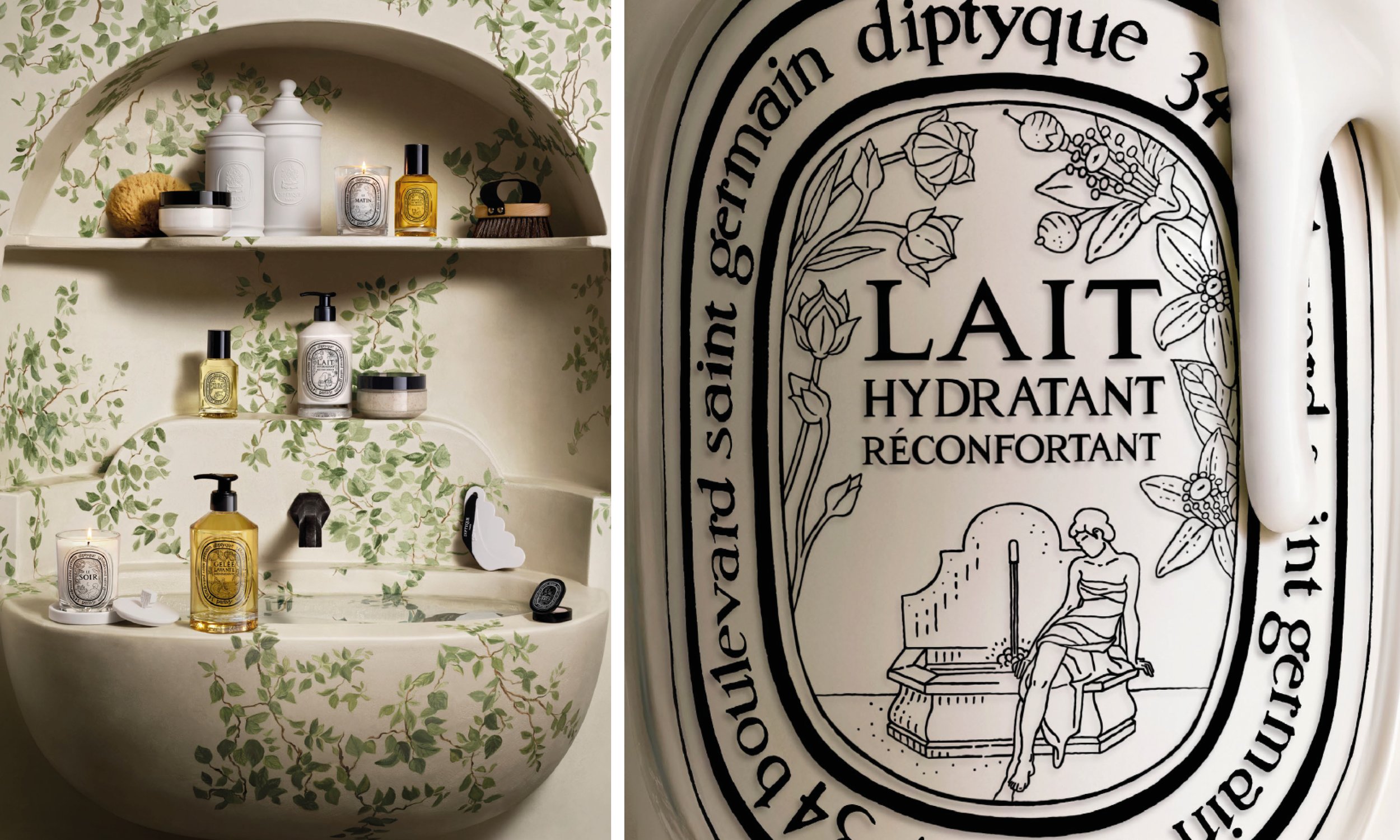 Diptyque réinvente l’art du bain avec Les Rituels de Soin