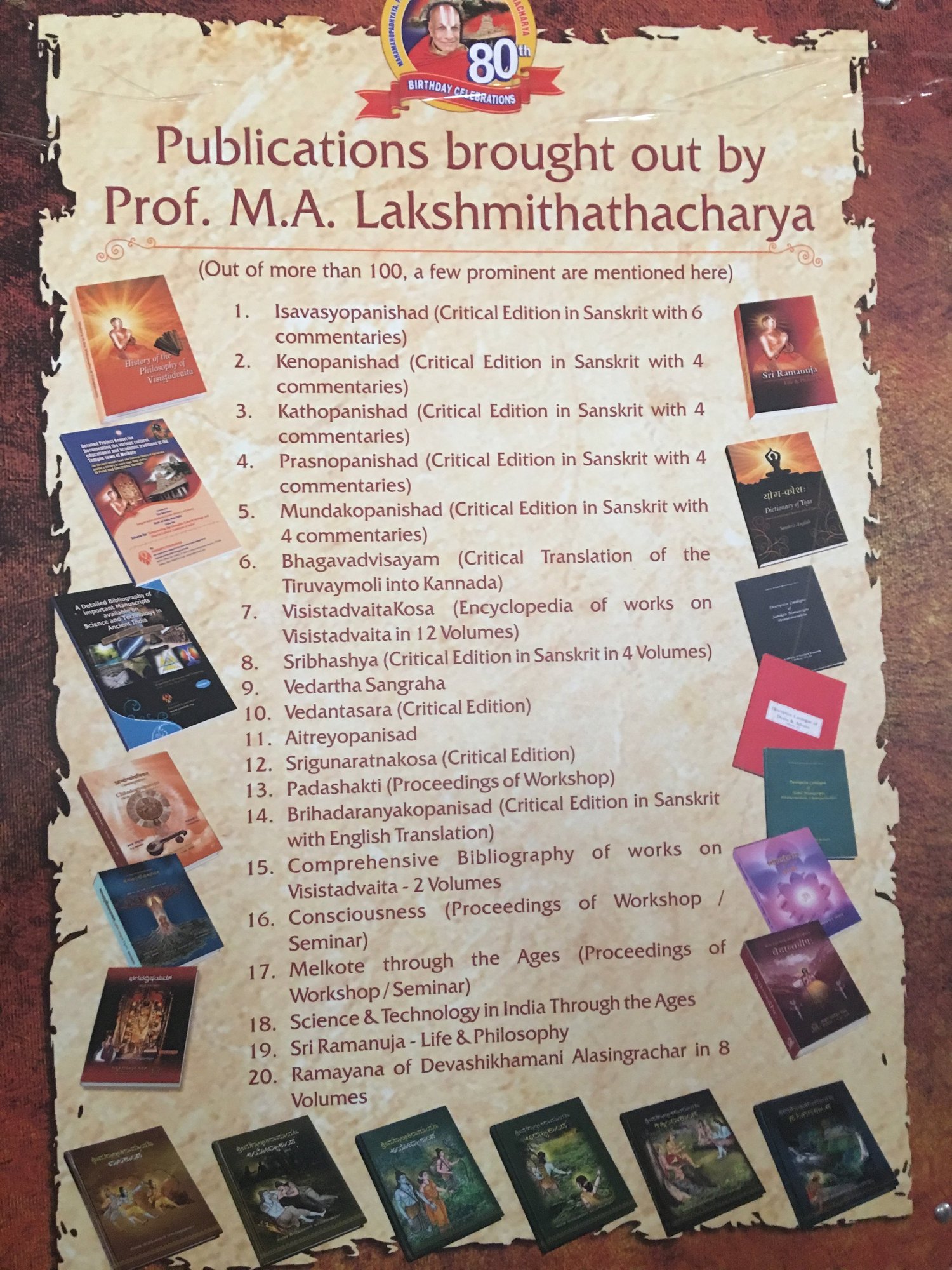 Śrī U.Ve. Prof. M.A. Lakṣmīthāthāchārya Swami, photograph 7 of 10