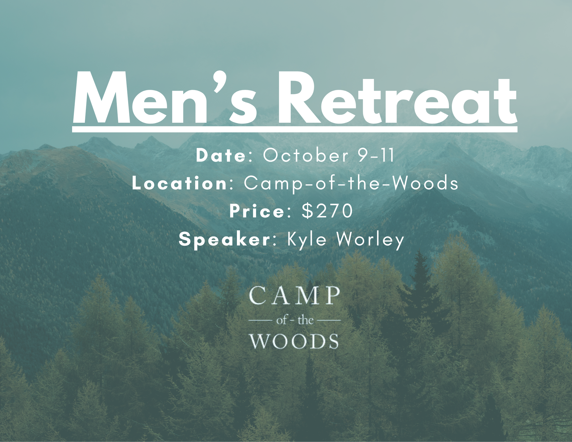 Men's Retreat Registration