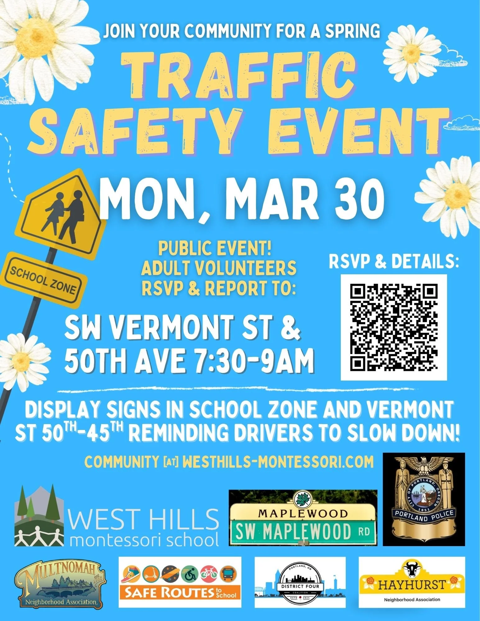 Spring Traffic Safety Event on Vermont St