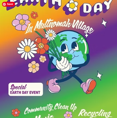 Earth Day in Multnomah Village 2026