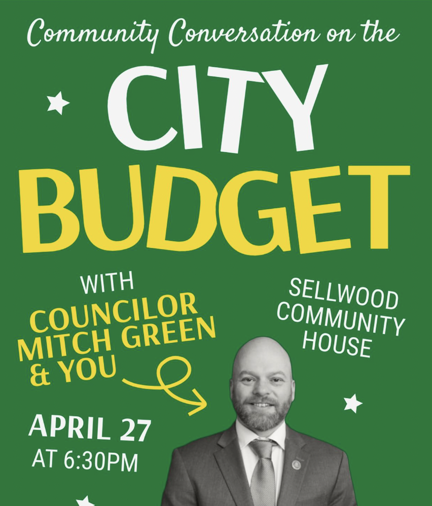 Community Conversation on the City Budget with Mitch Green