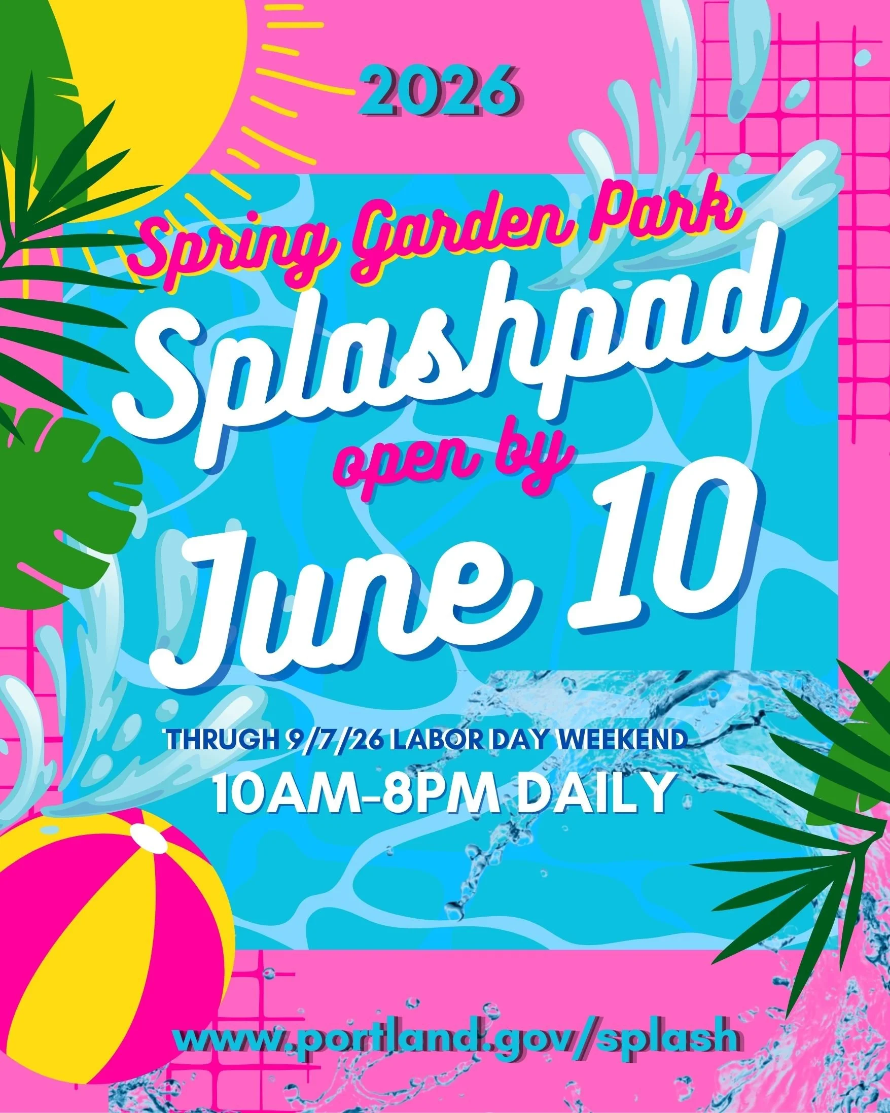 Splash Pad Opens at Spring Garden Park