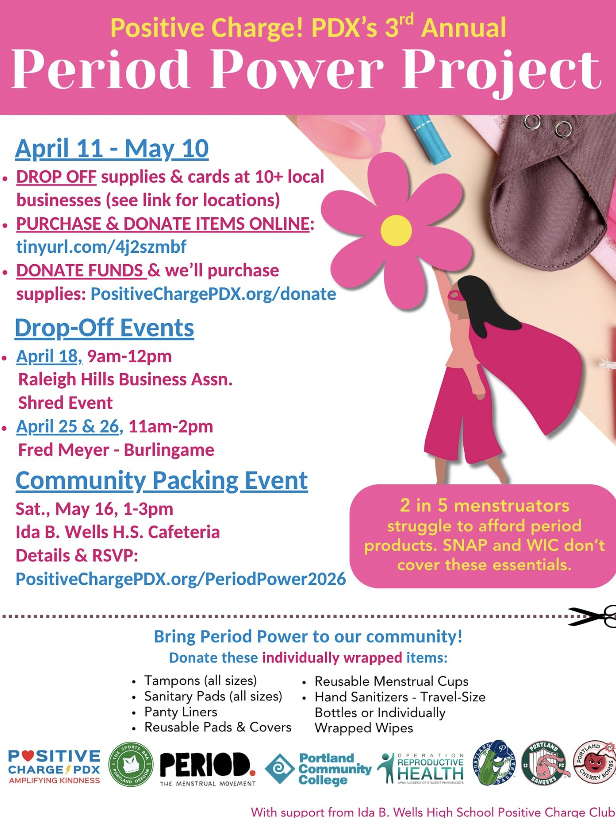 Period Power Community Packing Event