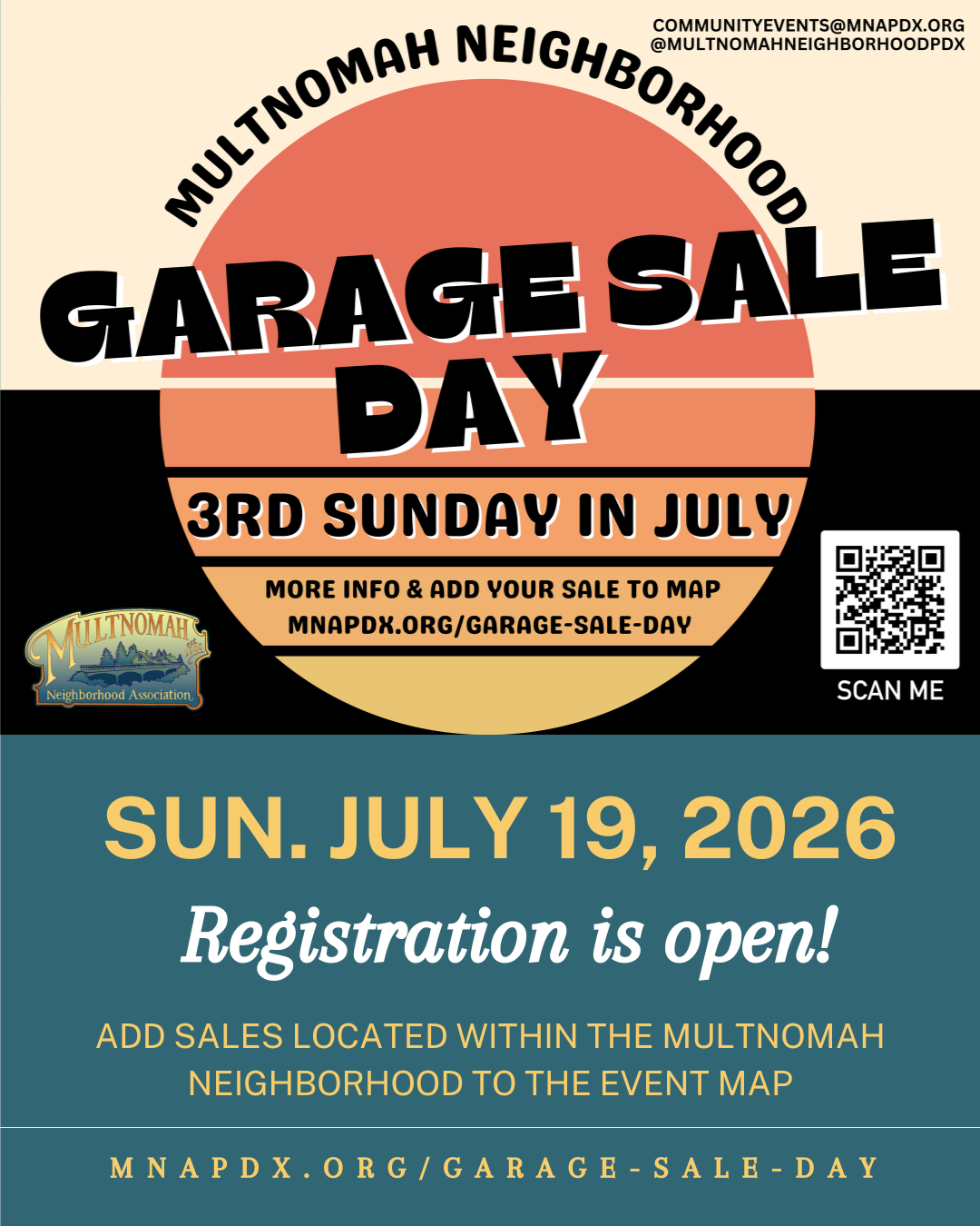 Registration Opens for Garage Sale Day
