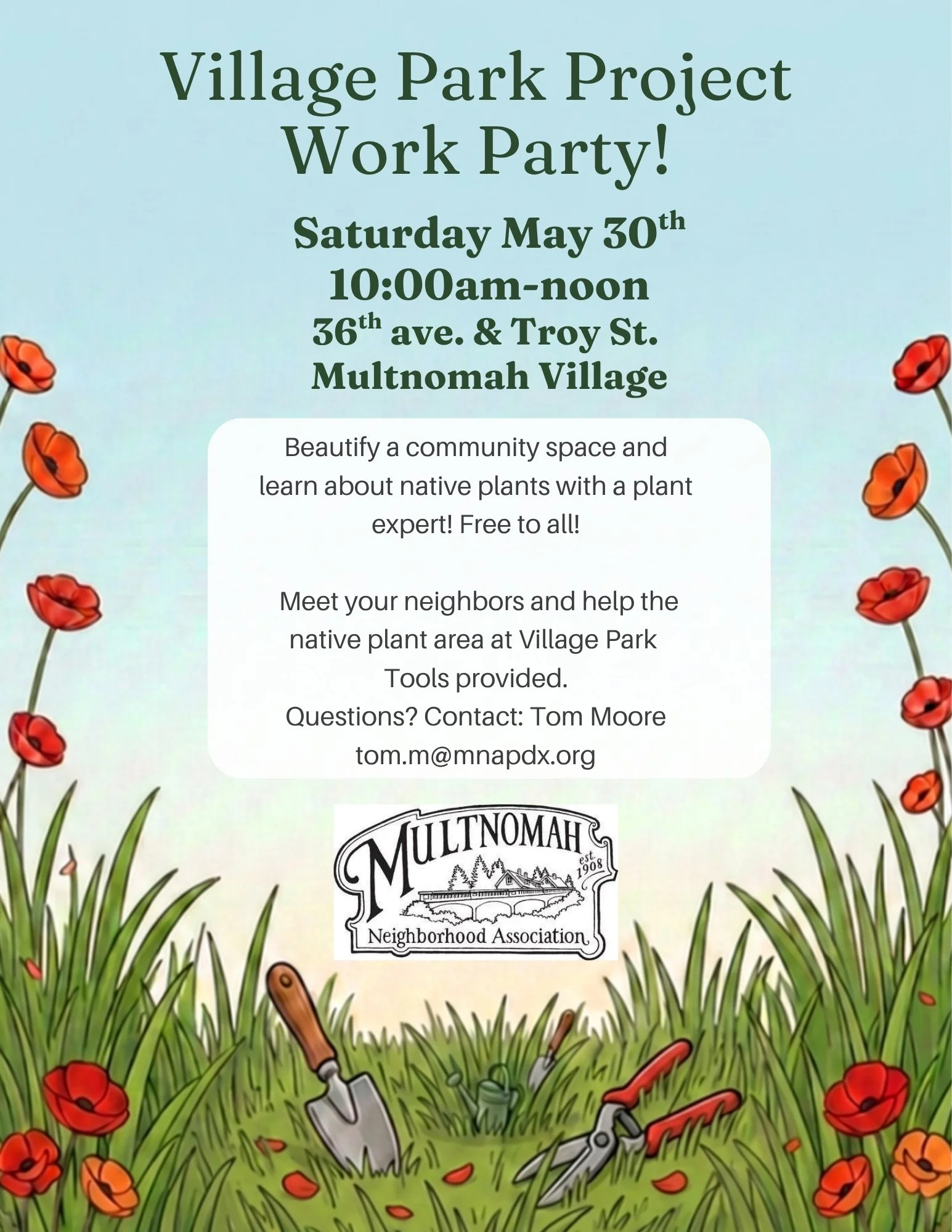 Village Park Work Party!