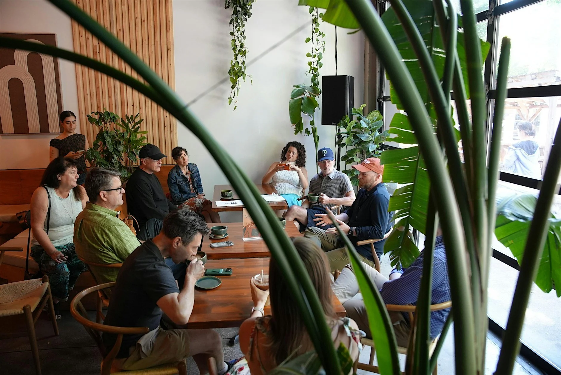 Coffee with Councilor Green at Matta Café