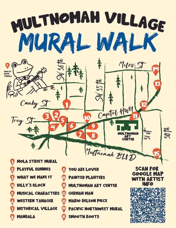 Multnomah Village Mural Walk