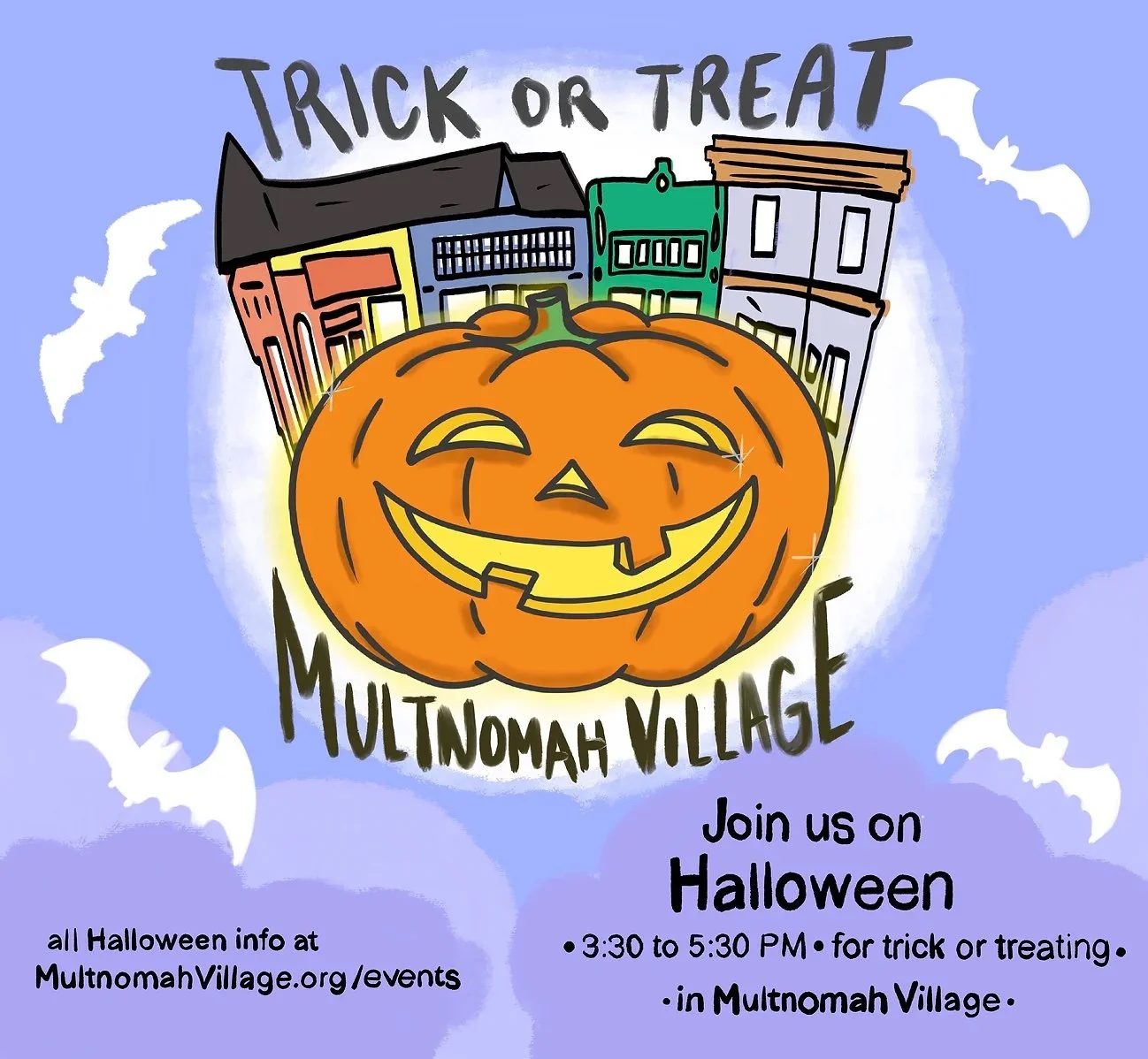 Trick or Treat in Multnomah Village