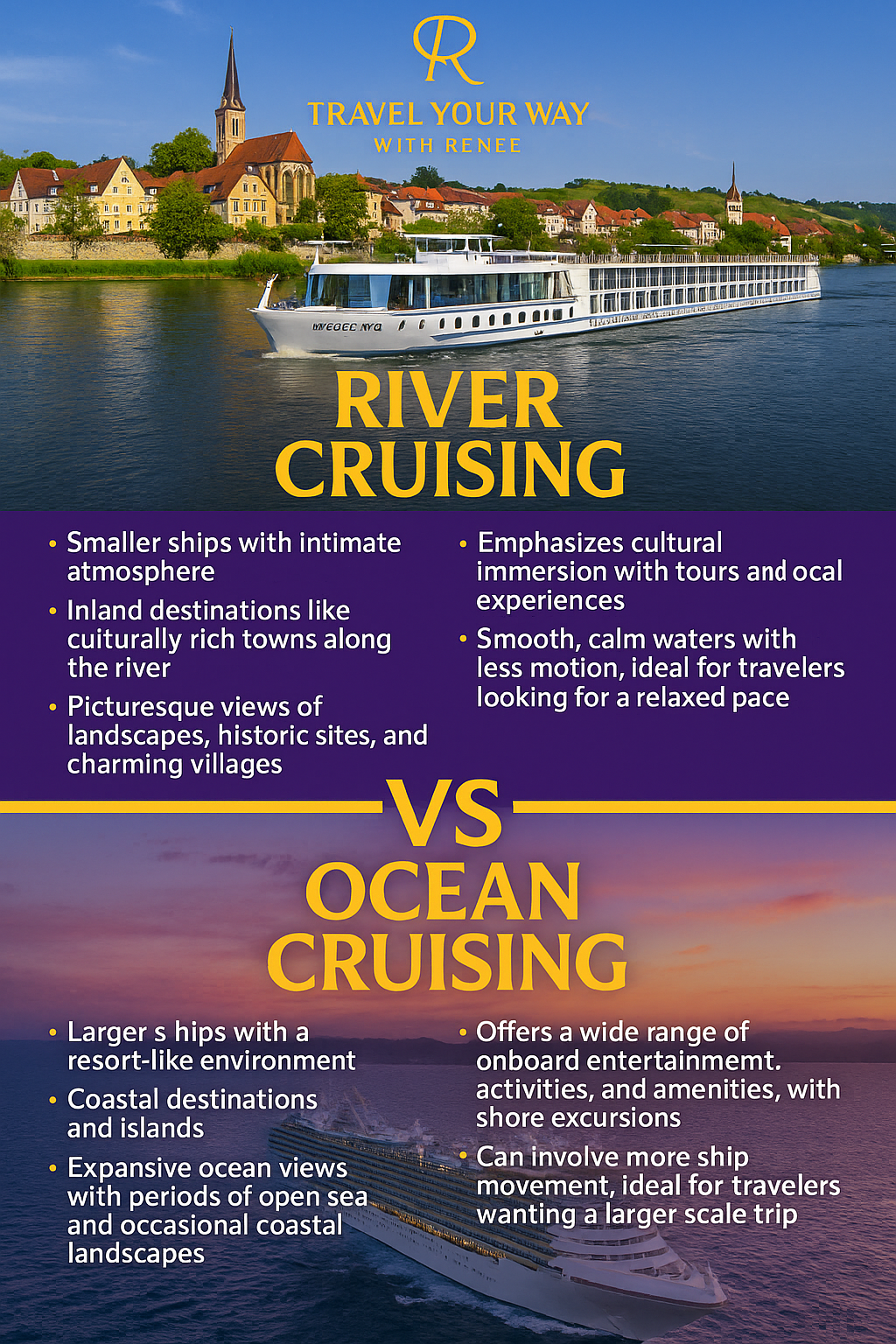 Ocean vs. River Cruising: Which One Is Right for You?