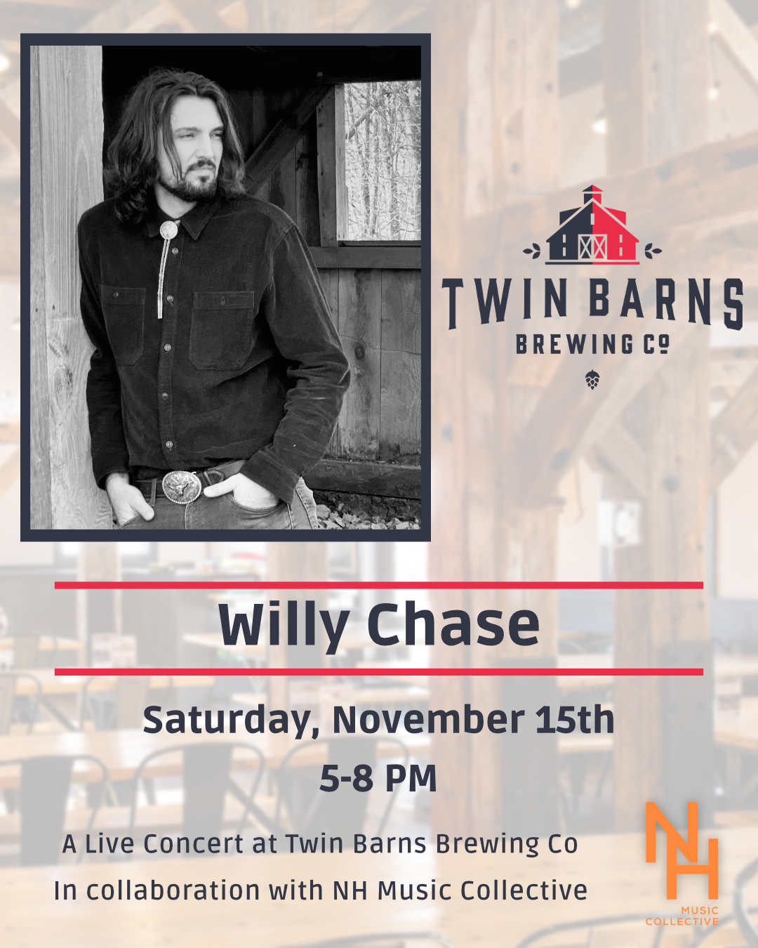 Live Music at Twin Barns Brewing