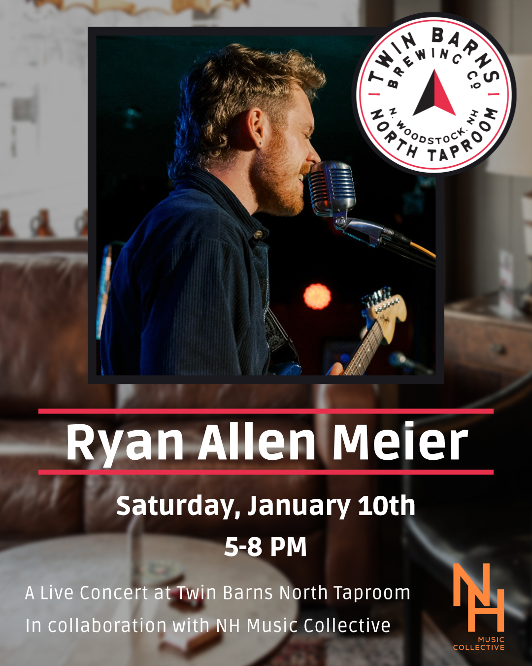 Ryan Allen Meier Live at the Twin Barns North Taproom