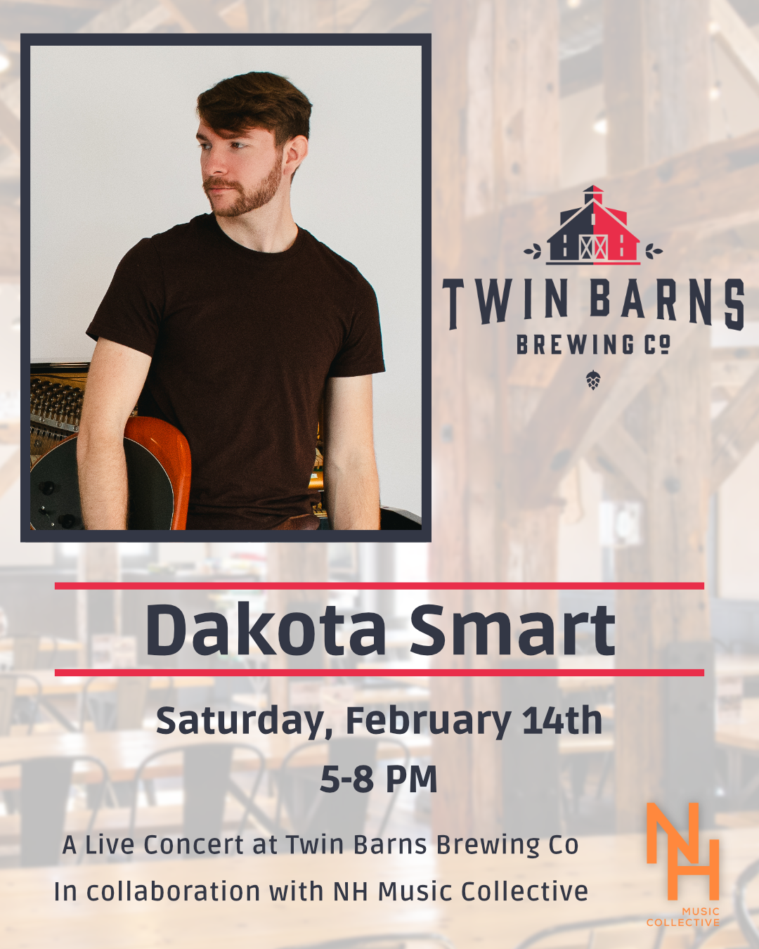 Dakota Smart Live at Twin Barns Brewing