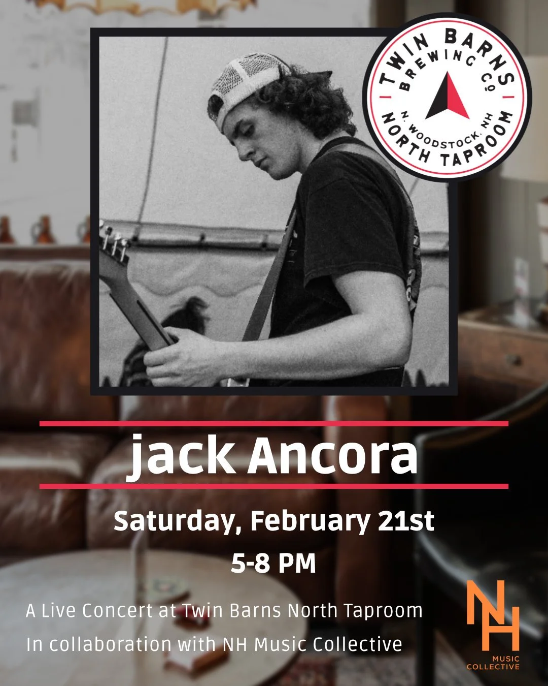 Jack Ancora Live at the Twin Barns North Taproom