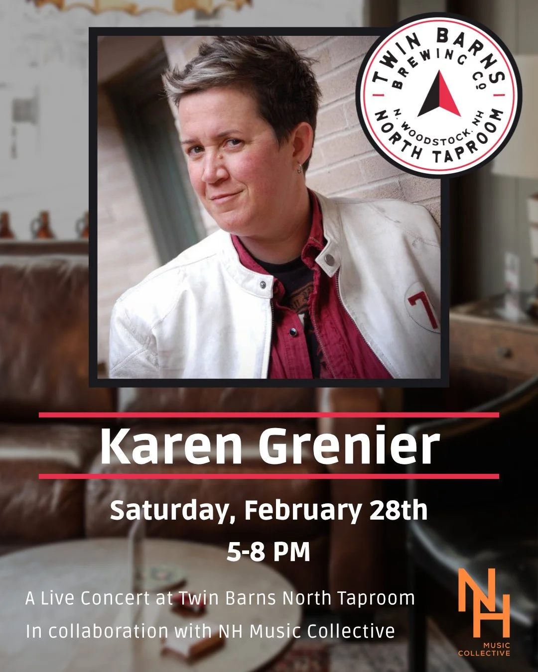 Karen Grenier Live at the Twin Barns North Taproom