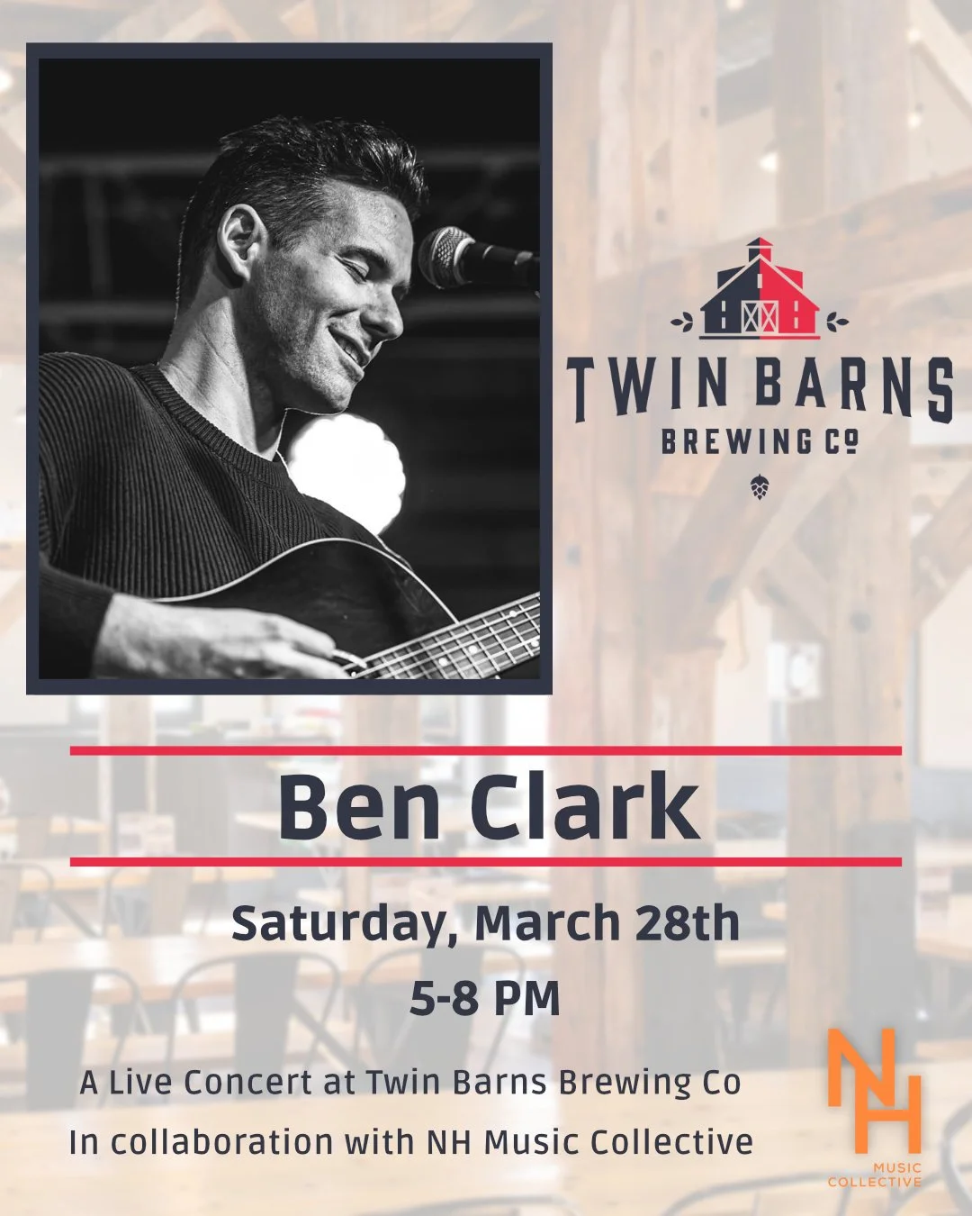 Ben Clark Live at Twin Barns Brewing