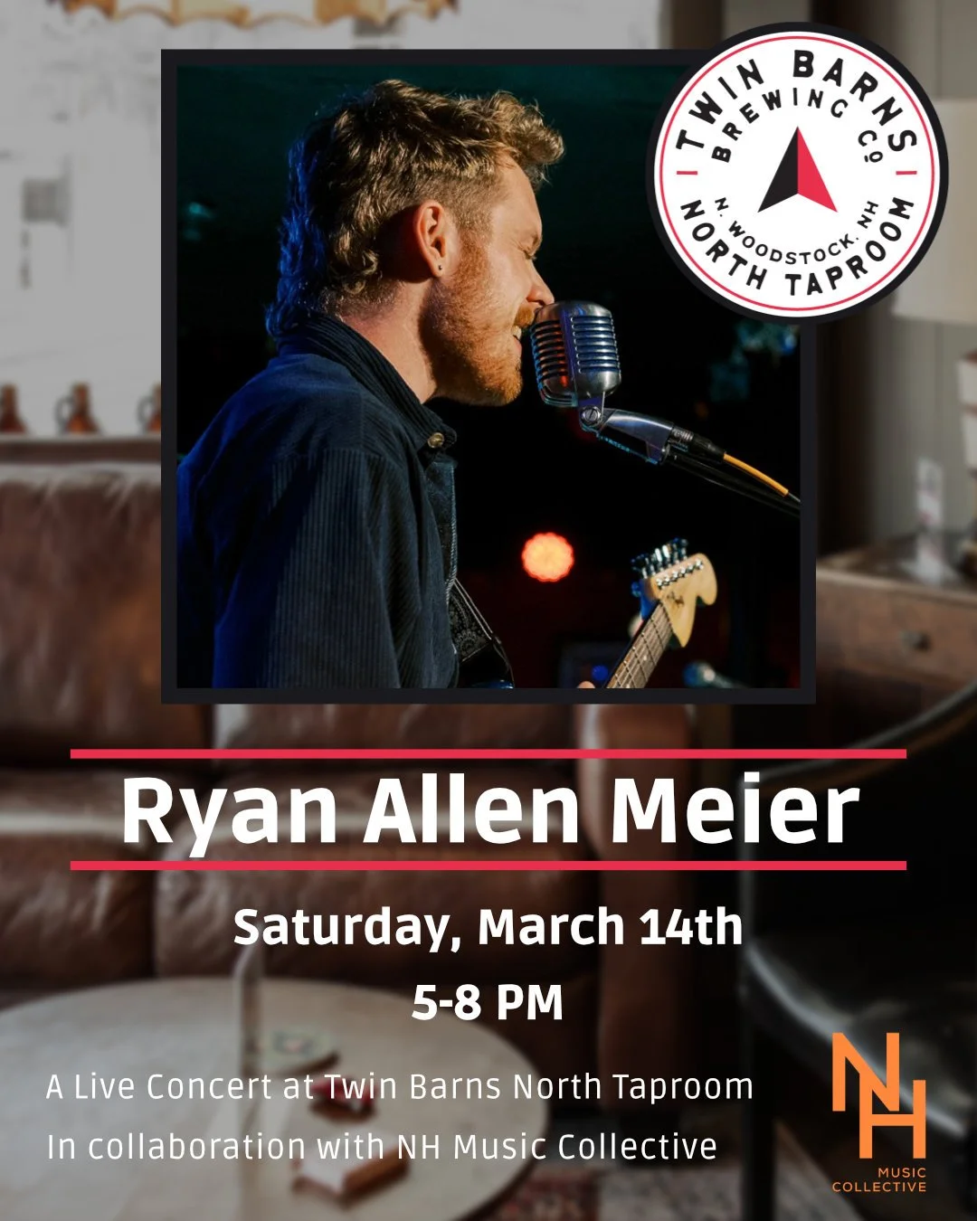 Ryan Allen Meier Live at the Twin Barns North Taproom