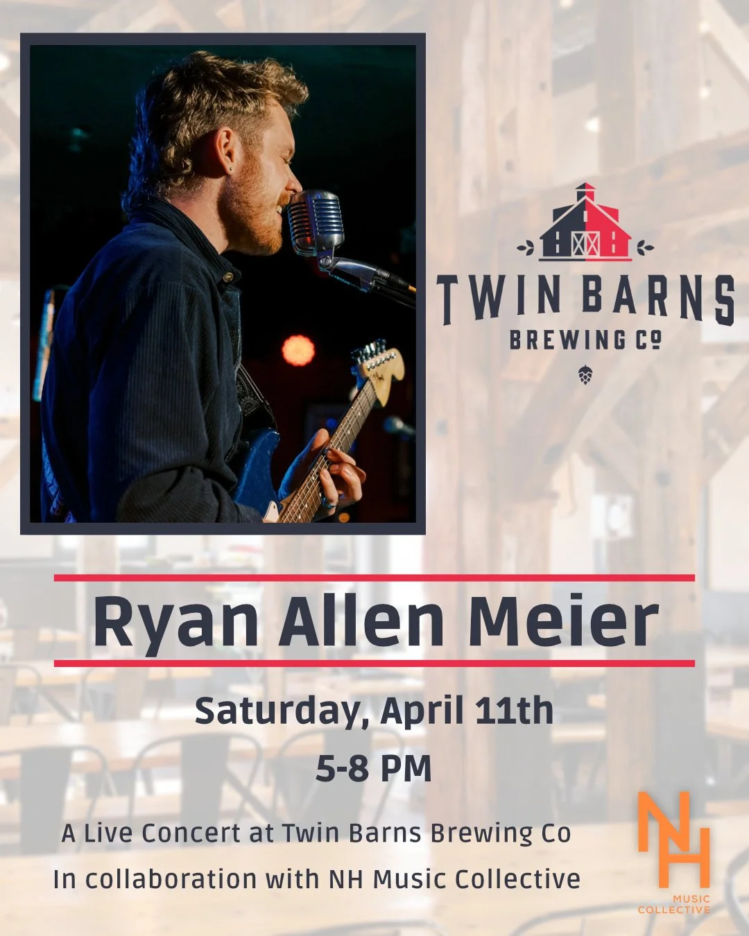 Ryan Allen Meier Live at Twin Barns Brewing