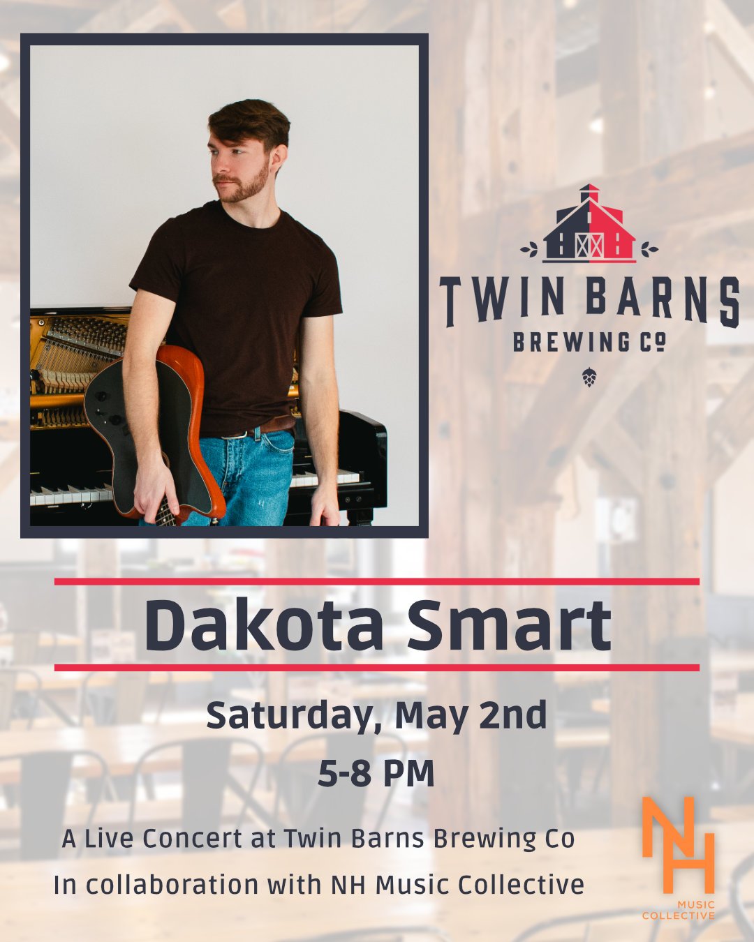 Dakota Smart Live at Twin Barns Brewing
