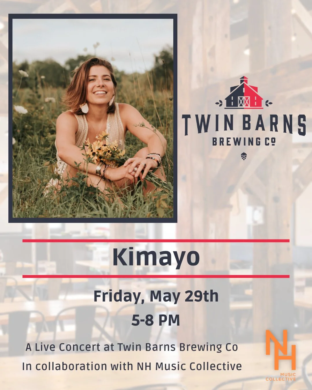 Kimayo Live at Twin Barns Brewing