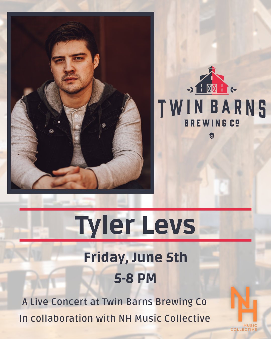 Tyler Levs Live at Twin Barns Brewing