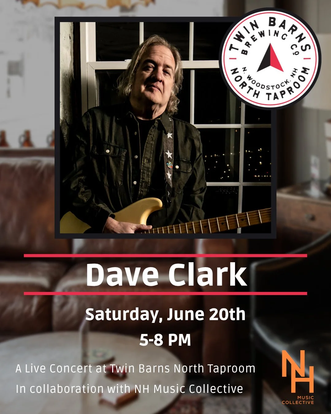 Dave Clark Live at Twin Barns Brewing North Taproom