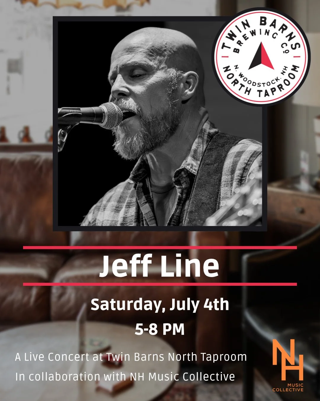 Jeff Line Live at Twin Barns Brewing North Taproom