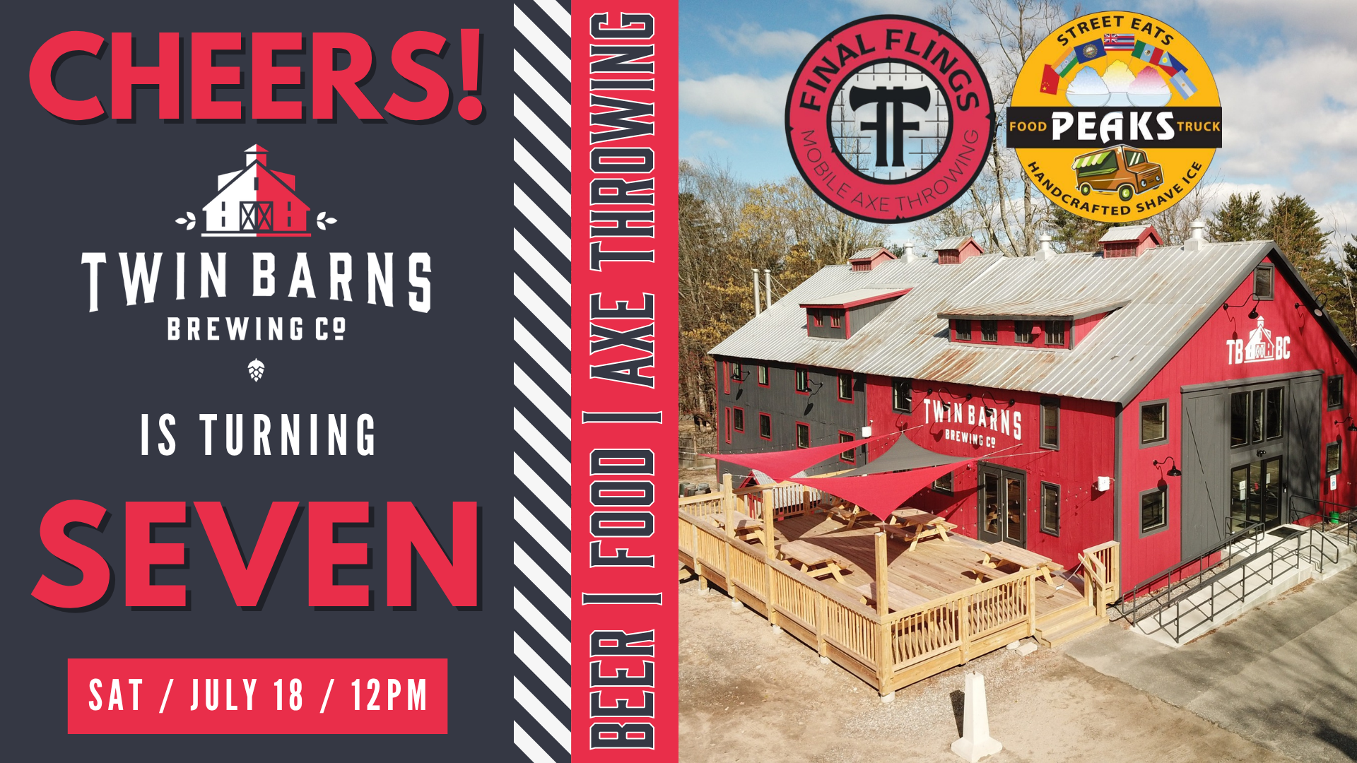 Twin Barns Brewing Co. turns SEVEN!