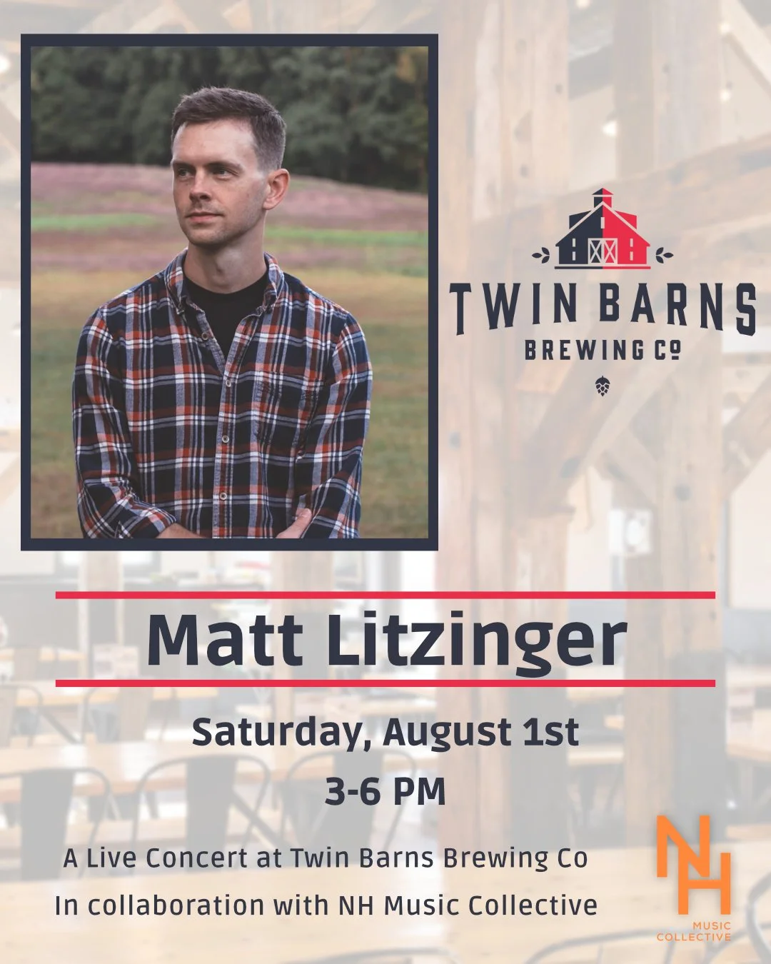 Matt Litzinger Live at Twin Barns Brewing