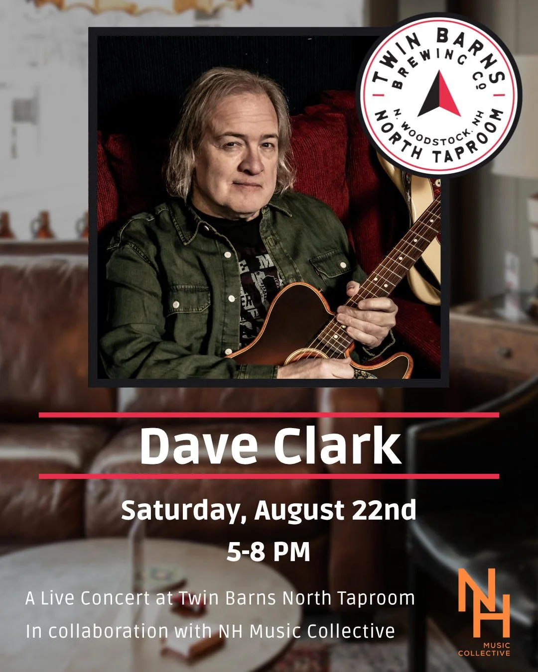 Dave Clark Live at Twin Barns Brewing North Taproom