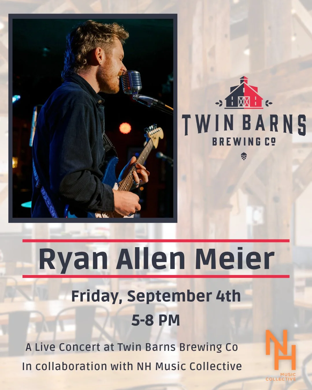 Ryan Allen Meier Live at Twin Barns Brewing