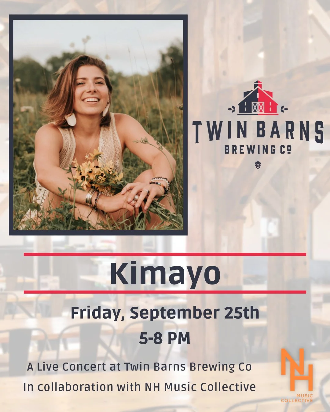 Kimayo Live at Twin Barns Brewing