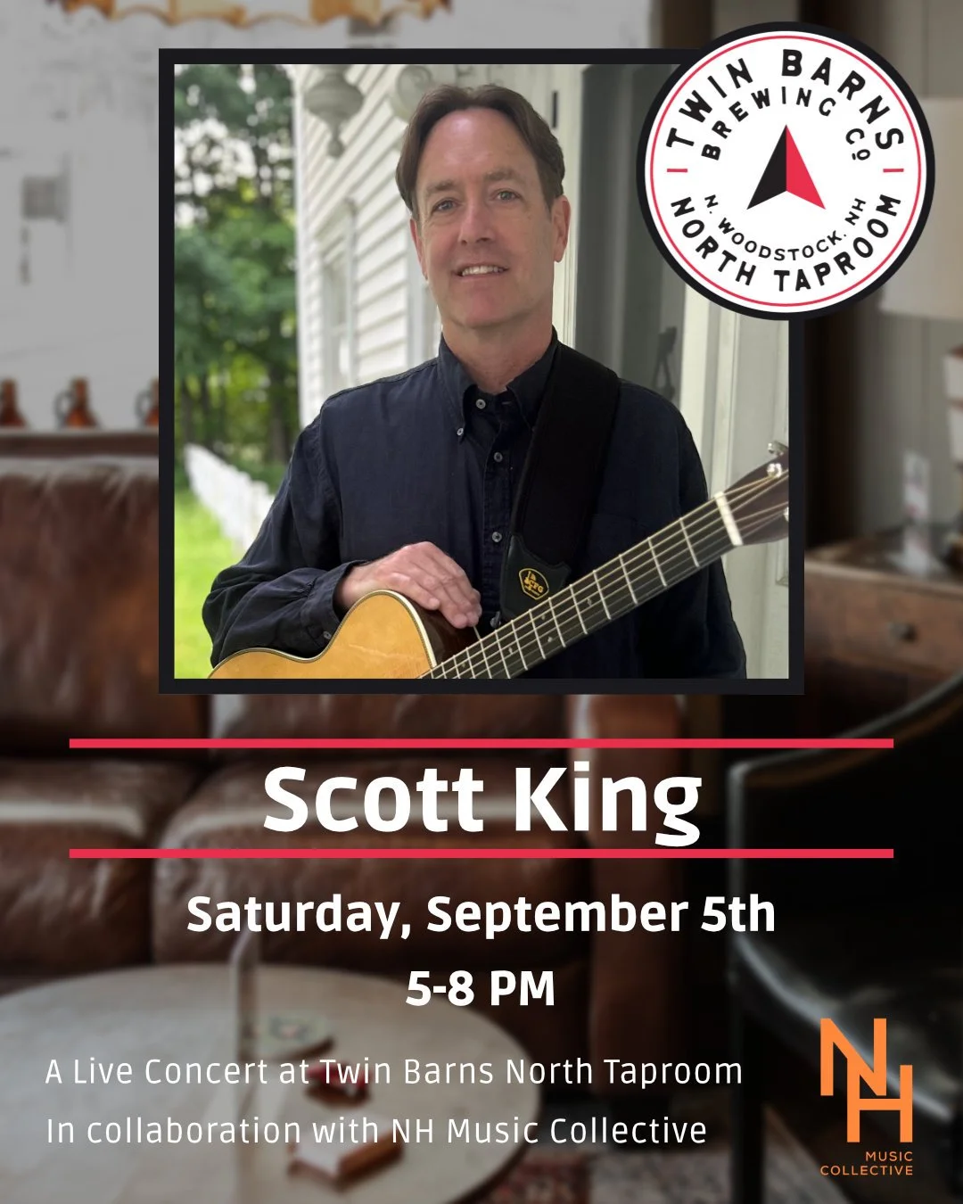 Scott King Live at the Twin Barns Brewing North Taproom