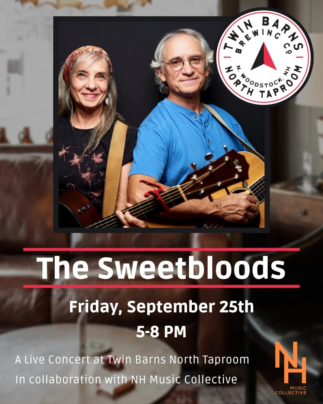 The Sweetbloods Live at the Twin Barns Brewing North Taproom
