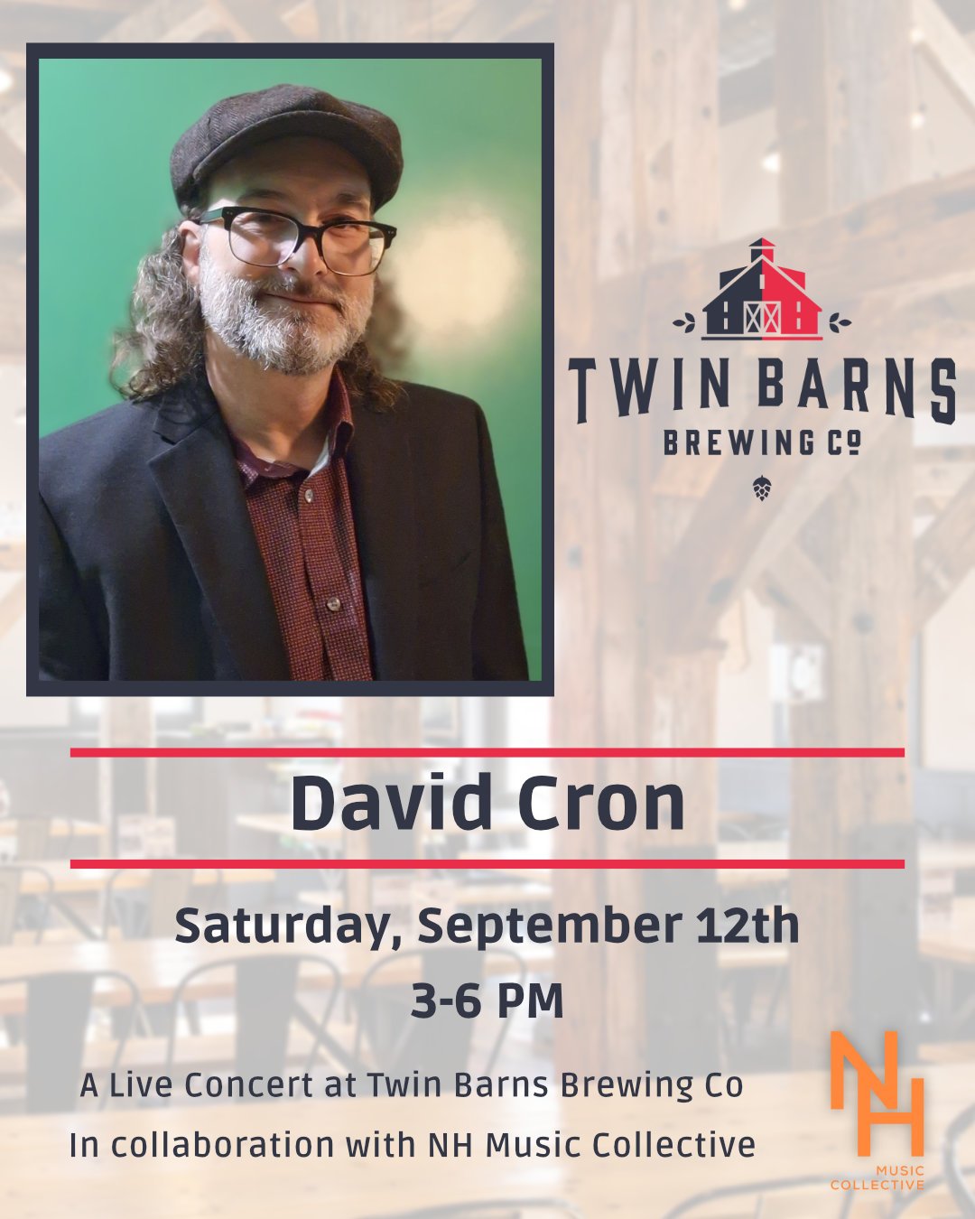 David Cron Live at Twin Barns Brewing