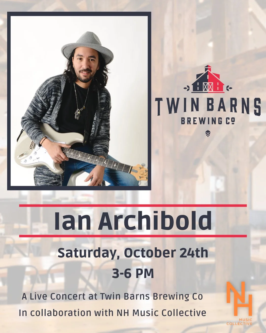 Ian Archibold Live at Twin Barns Brewing