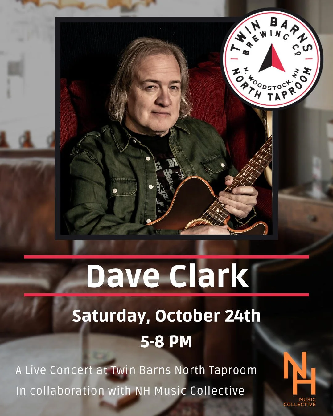 Dave Clark Live at Twin Barns Brewing North Taproom