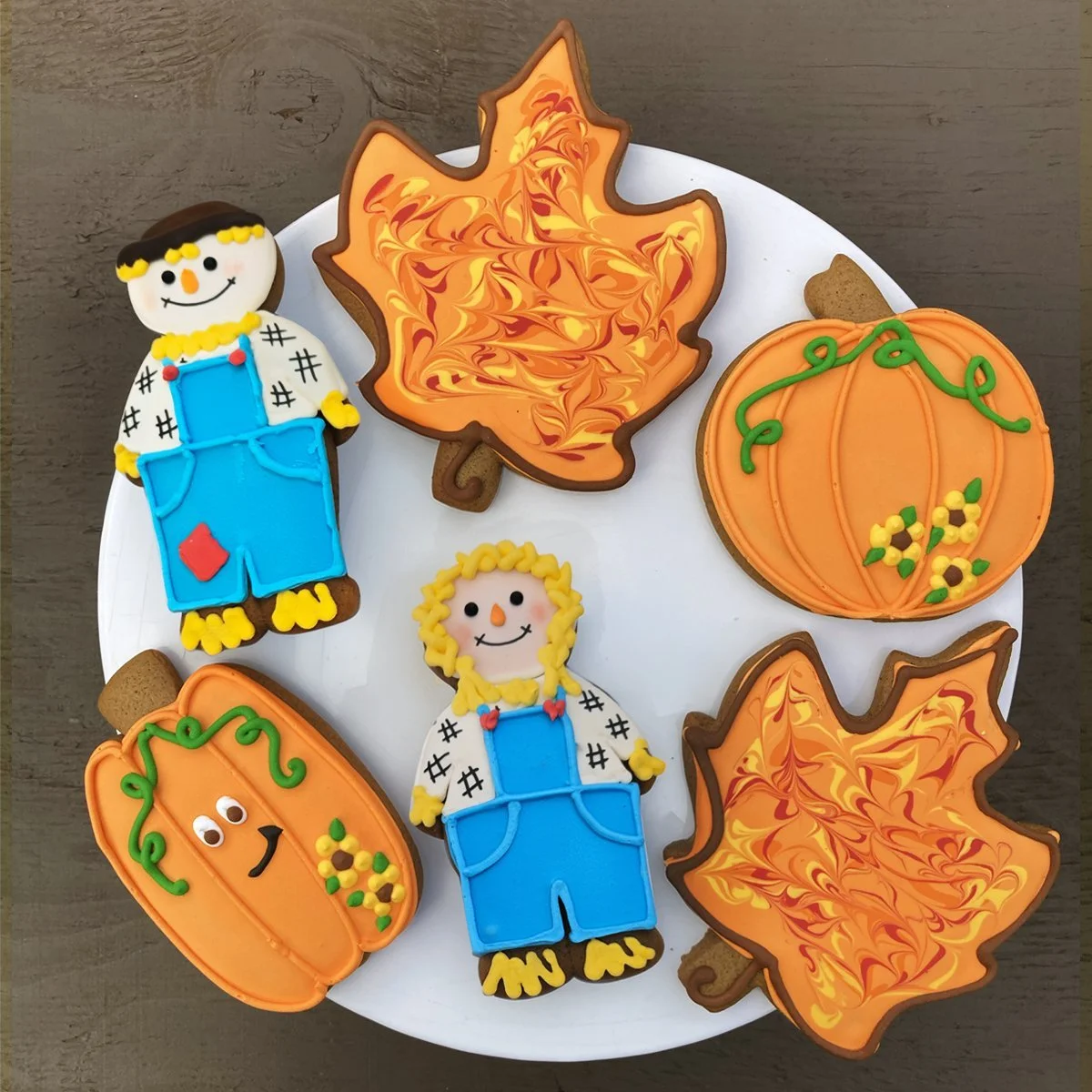 Autumn Cookies from The Gingerbread Factory