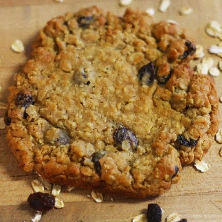 Oatmeal Raisin cookie for local pickup from the Gingerbread Factory