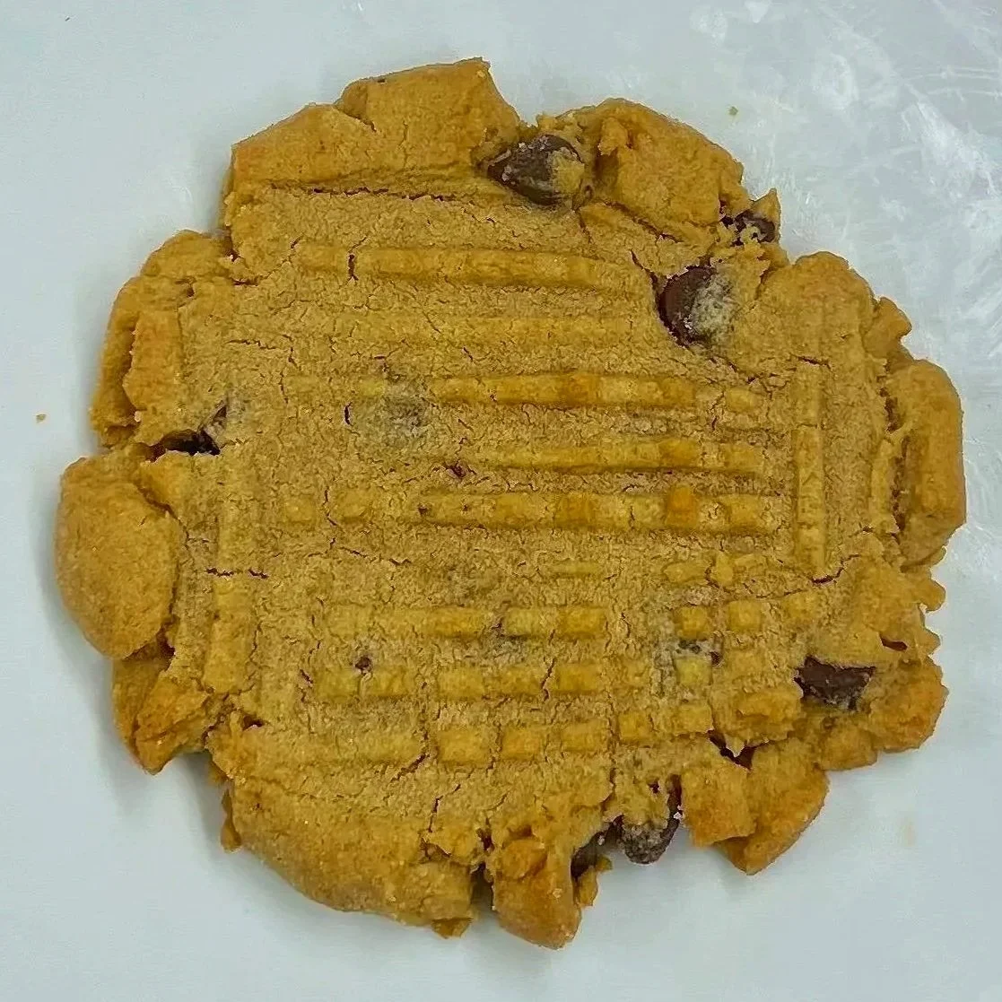 Peanut Butter Chocolate Chip Cookie Baked Fresh - Gingerbread Factory