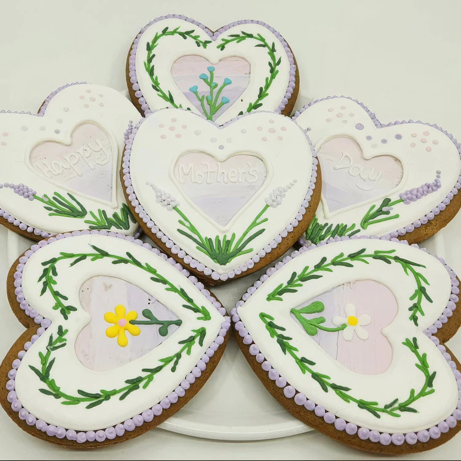 Mother’s Day Heart Cookies are  a Sweet & Thoughtful Mother’s Day Treat
