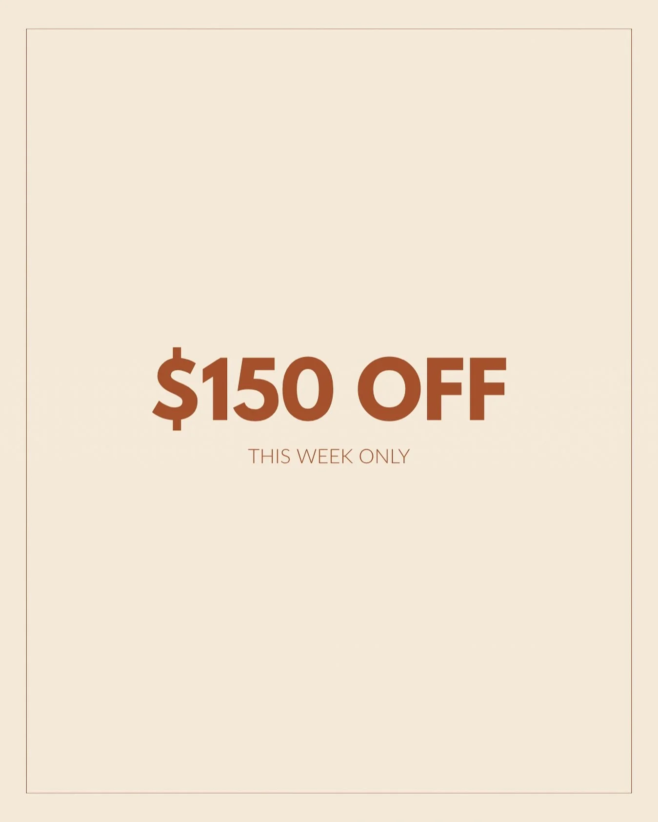 Let&rsquo;s make something happen this week.

I&rsquo;ve got space for 2 Foundation Sessions before November hits and I&rsquo;m dropping them to $700 (normally $850) if booked by Friday.
Perfect for small businesses, restaurants, and creatives who wa