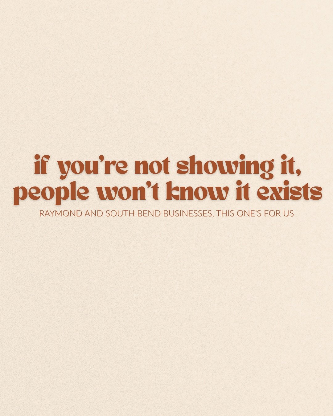 Real talk.

If you&rsquo;re not showing what your business offers, people won&rsquo;t know it exists.

I&rsquo;ve seen so many amazing local spots with incredible food, interiors, and products, but they&rsquo;re barely posting or using photos that do