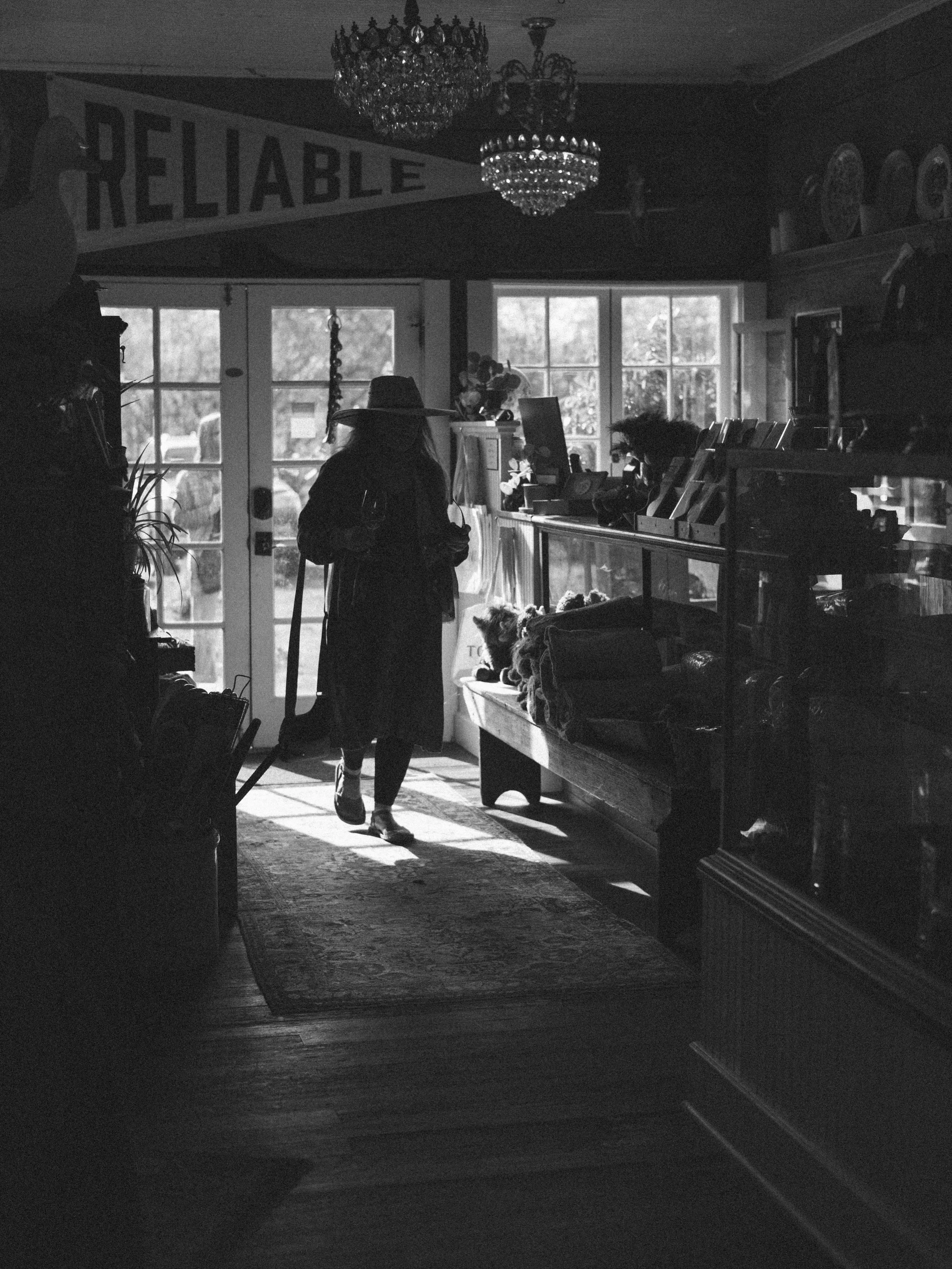 Storytelling through food and black &amp; white images.