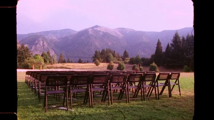 Some lovely 16mm shots on the Bolex H 16 from Alexa and Hunter&rsquo;s wedding at @windmountainranch 

It was a beautiful early fall day and then rainstorms and lightning rolled in which created for some really dramatic lighting!

Bolex cameras were 