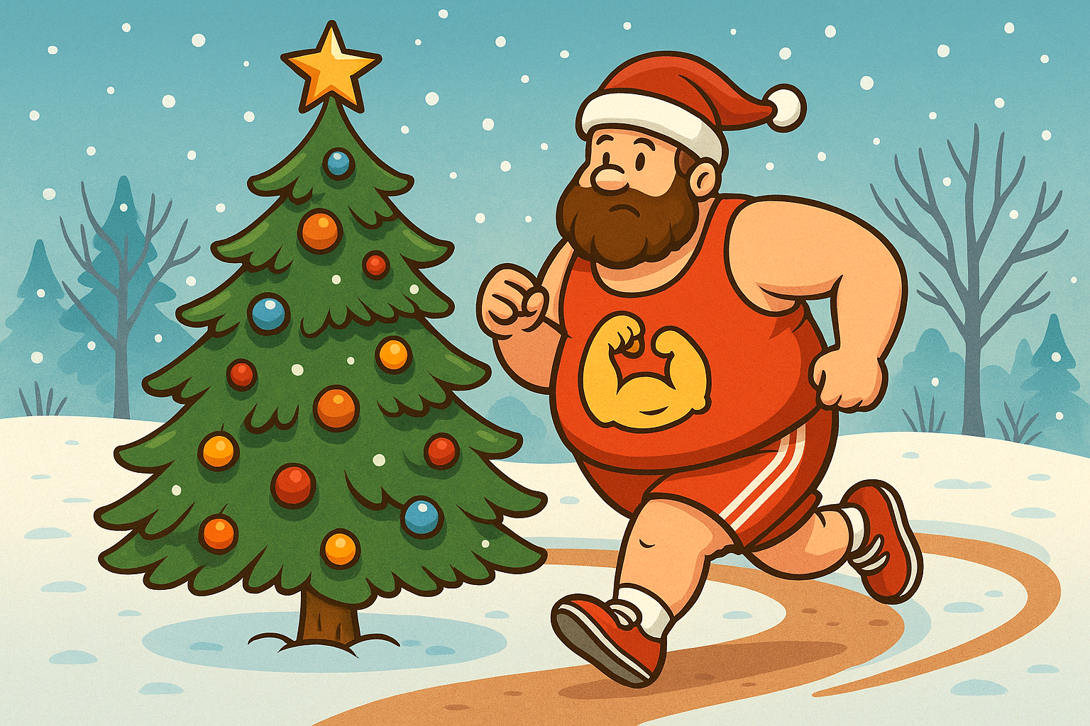 Du nimmst nicht zwischen Weihnachten und Neujahr zu – sondern zwischen Neujahr und Weihnachten