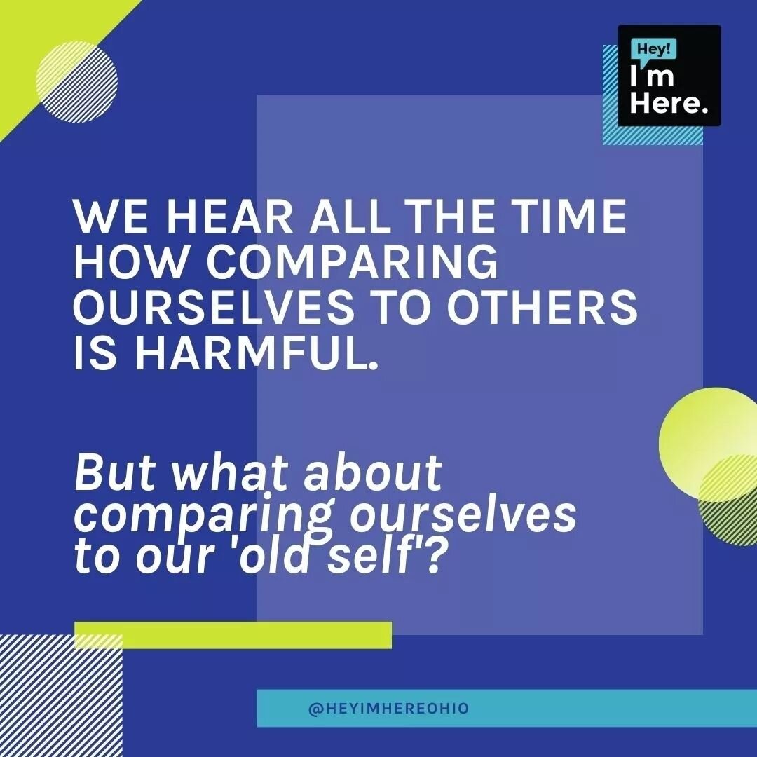 We hear all the time how comparing ourselves is a normal human thing, and taken too far, can be harmful. 

But what about comparing ourselves to our 'old self'? 

As we get older, we can look back and think things were better back then. 

Or we were 
