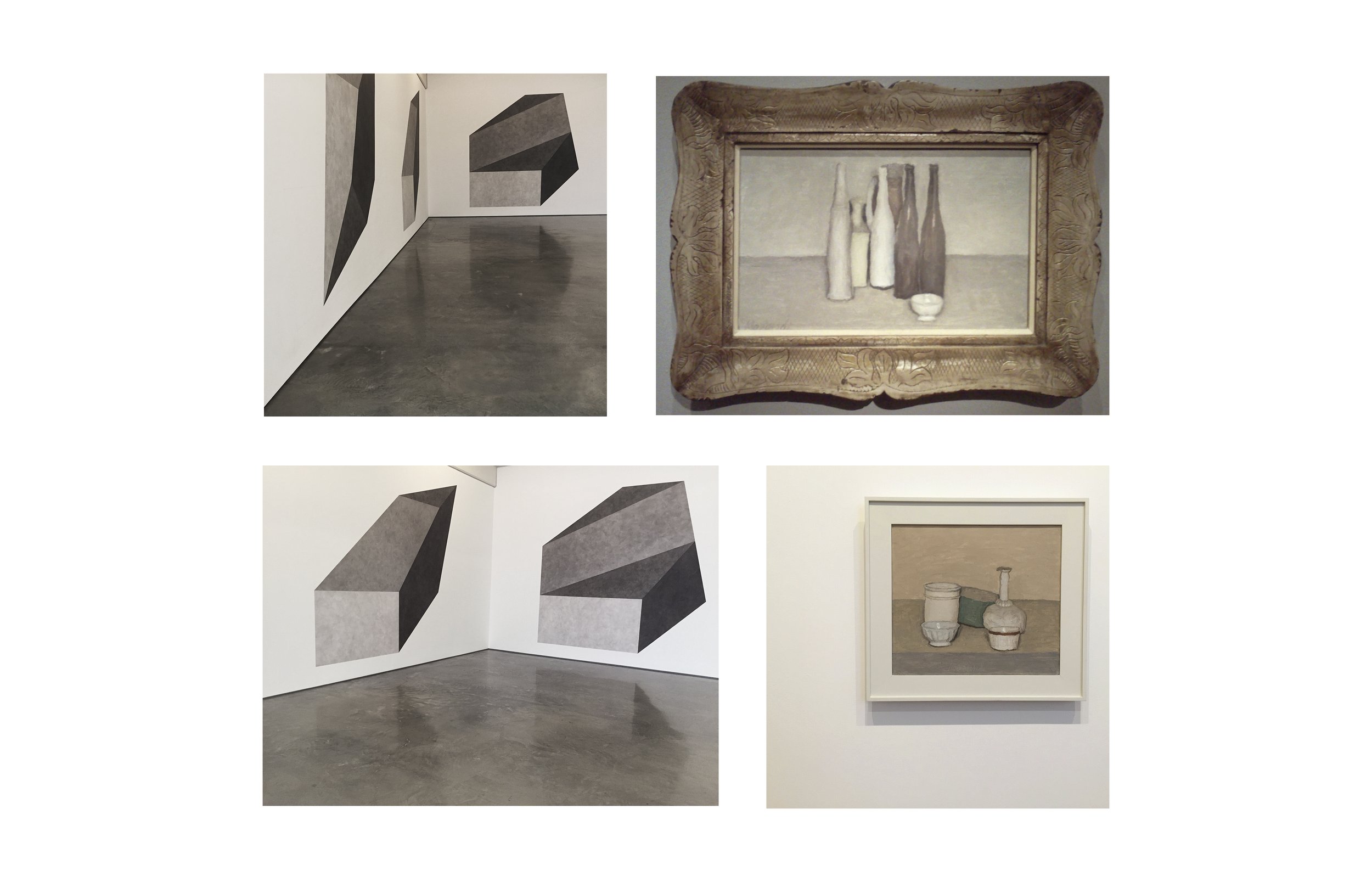 interior, interior space, interior object, still life, photograph, handmade book sculpture, photographic sequence, oil painting, sol lewitt, morandi