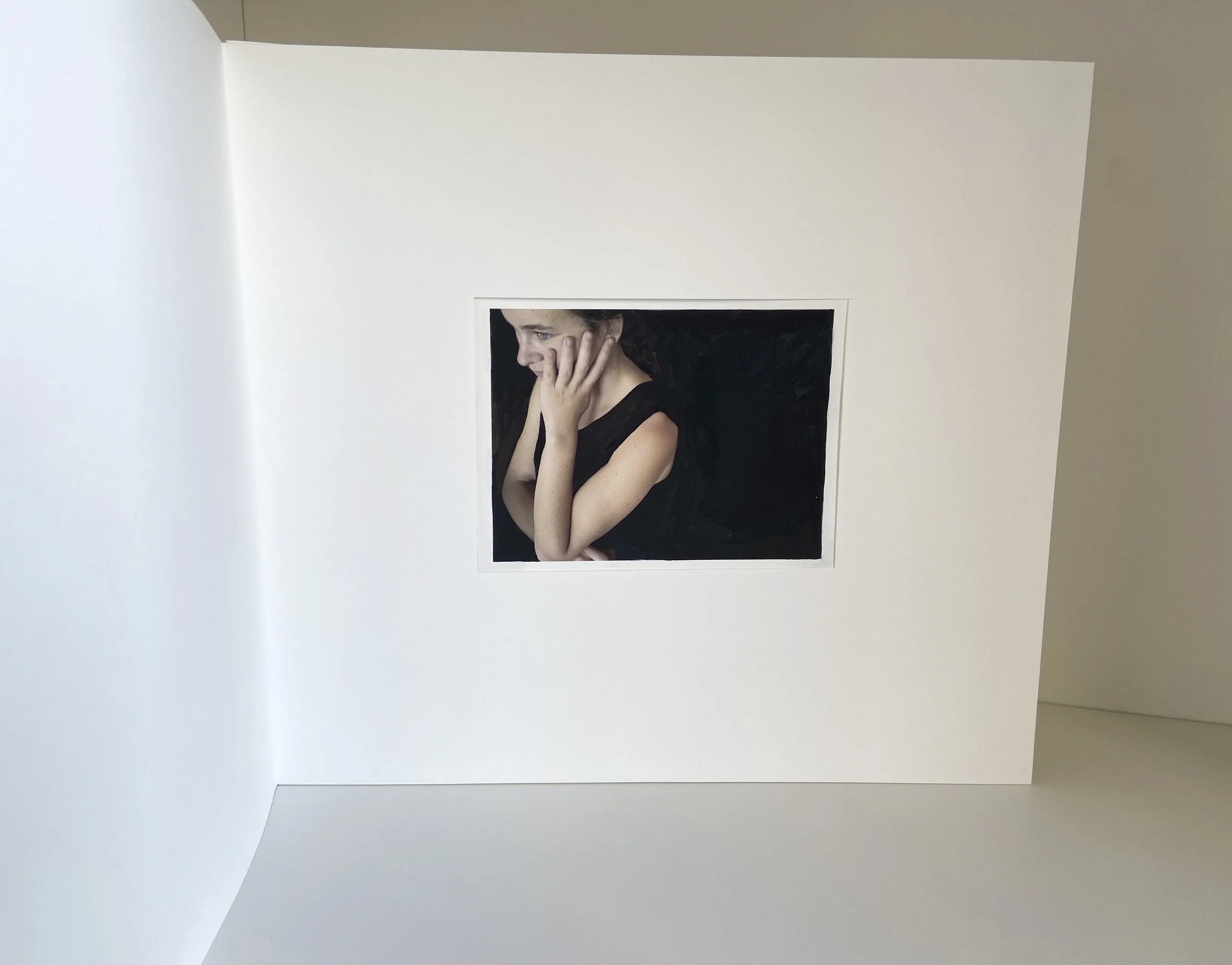 books, artist books, artist made books, handmade, portraits, self portraits, drawings, editioned books, process, making, accordion books, photography, color photography,  ditta baron hoeber, philadelphia artist, gouache, repetition