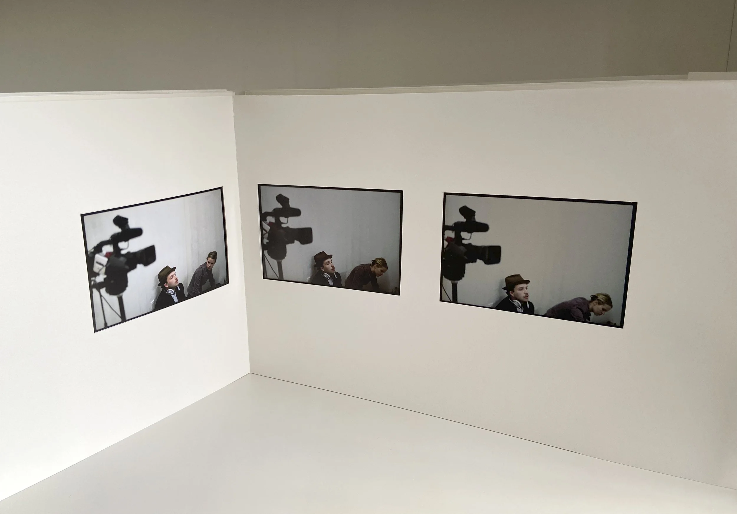 books, artist books, artist made books, handmade, portraits, process, making, accordion books, photography, color photography,  ditta baron hoeber, philadelphia artist, julian hoeber, movie, blum gallery, talkers are no good doers